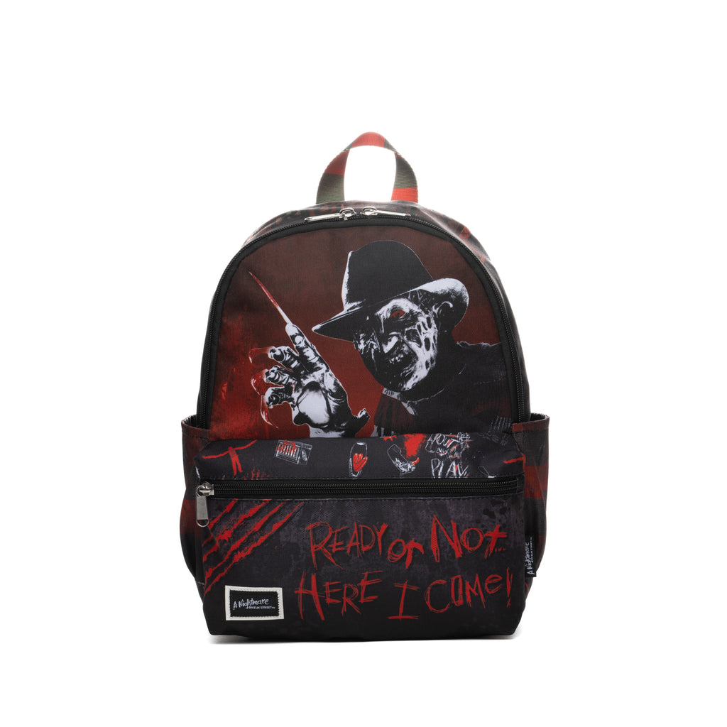 Freddy from A Nightmare on Elm Street 13-inch Nylon Mini Small Backpack