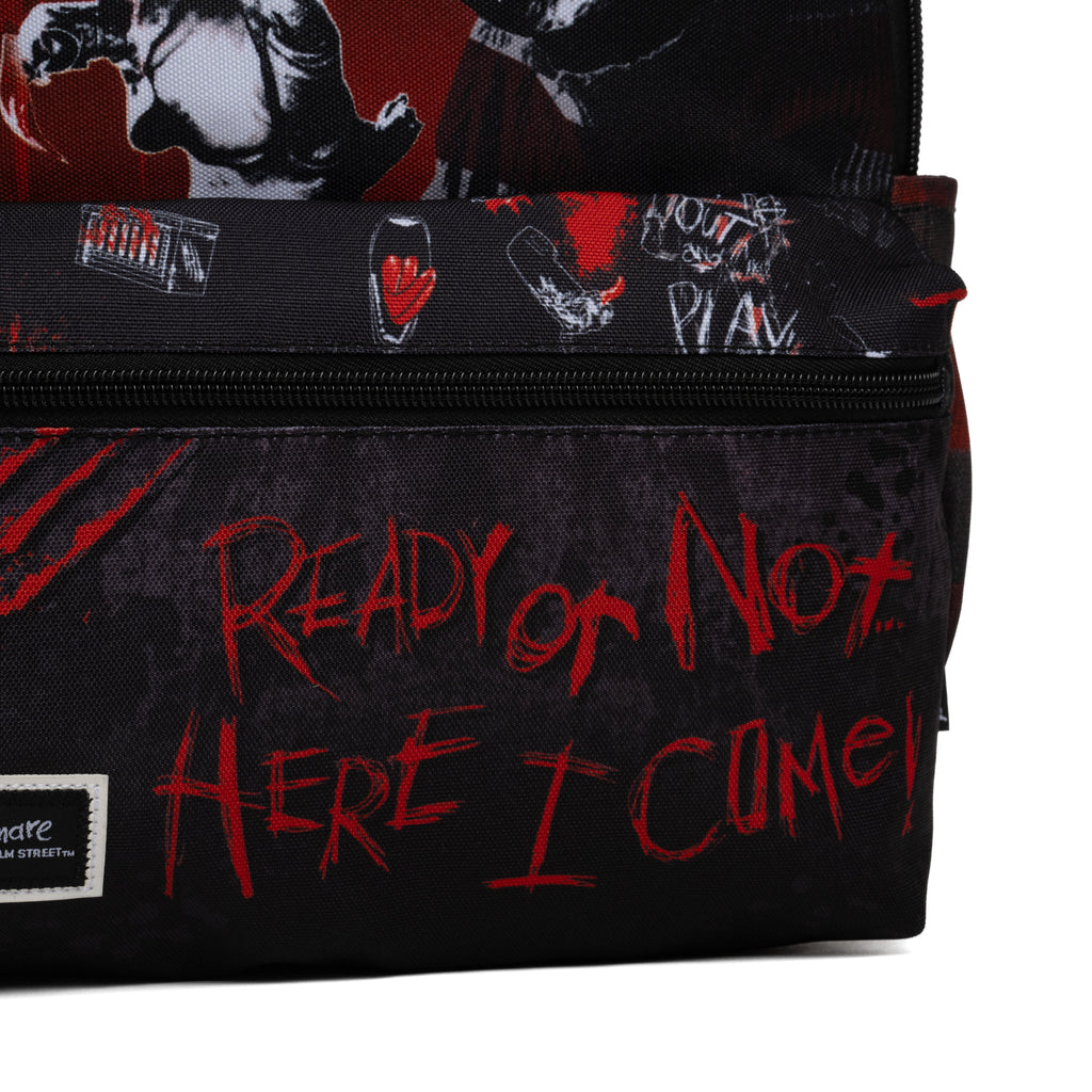 Freddy from A Nightmare on Elm Street 13-inch Nylon Mini Small Backpack