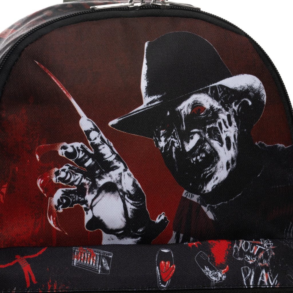 Freddy from A Nightmare on Elm Street 13-inch Nylon Mini Small Backpack