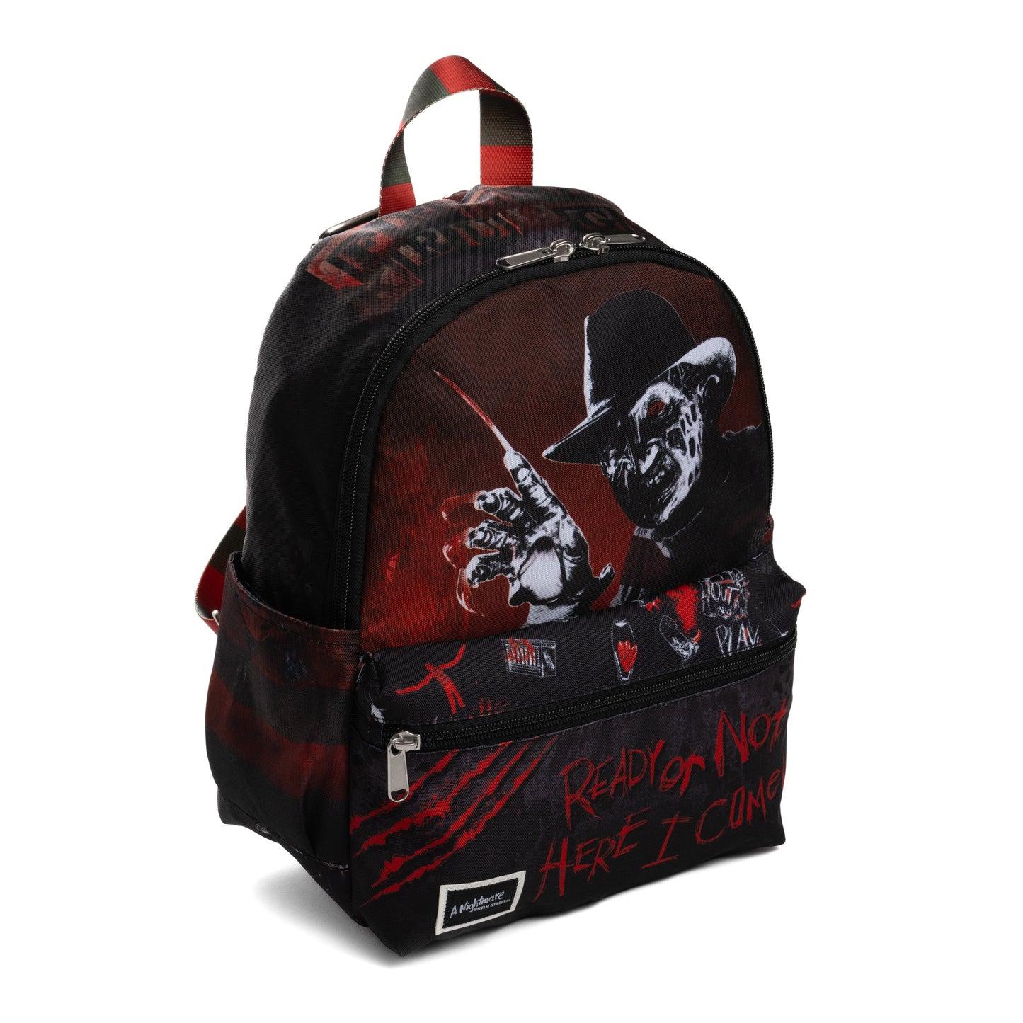 
                  
                    Freddy from A Nightmare on Elm Street 13-inch Nylon Mini Small Backpack
                  
                