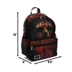 Jason from Friday the 13th 13-inch Nylon Mini Small Backpack