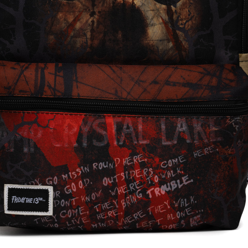 Jason from Friday the 13th 13-inch Nylon Mini Small Backpack