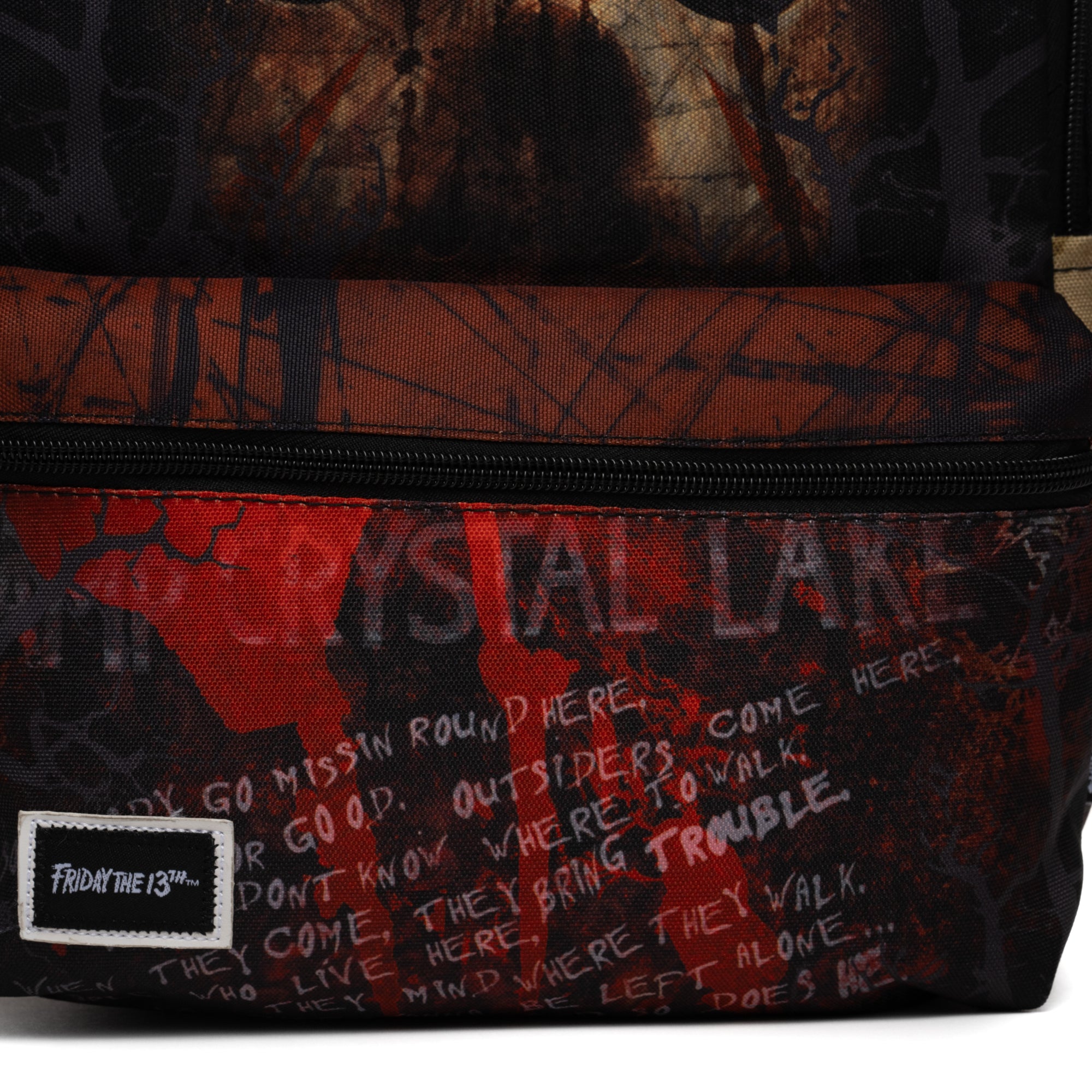 Jason from Friday the 13th 13-inch Nylon Mini Small Backpack