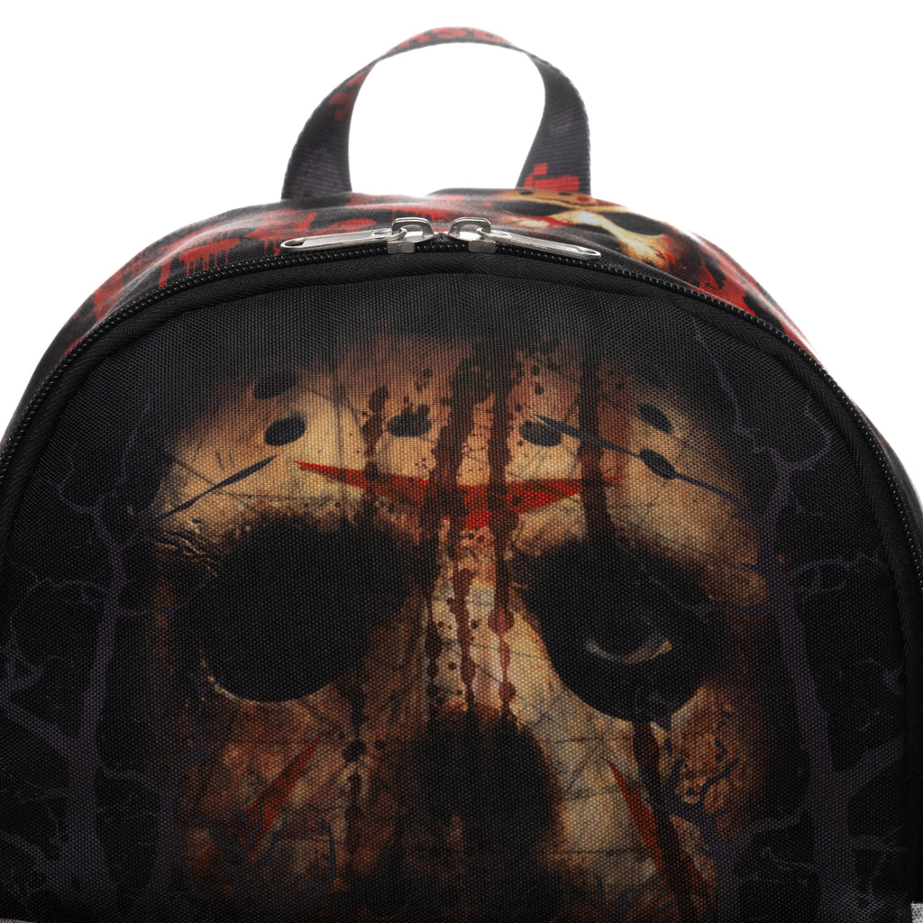 Jason from Friday the 13th 13-inch Nylon Mini Small Backpack
