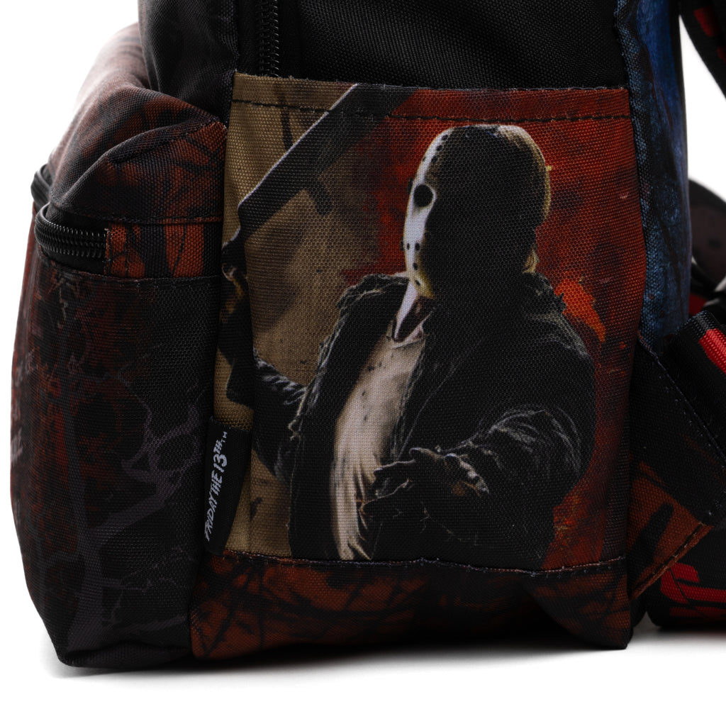 Jason from Friday the 13th 13-inch Nylon Mini Small Backpack
