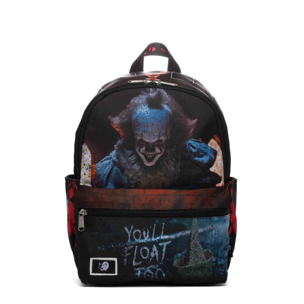 Pennywise from It 13-inch Nylon Mini Small Backpack