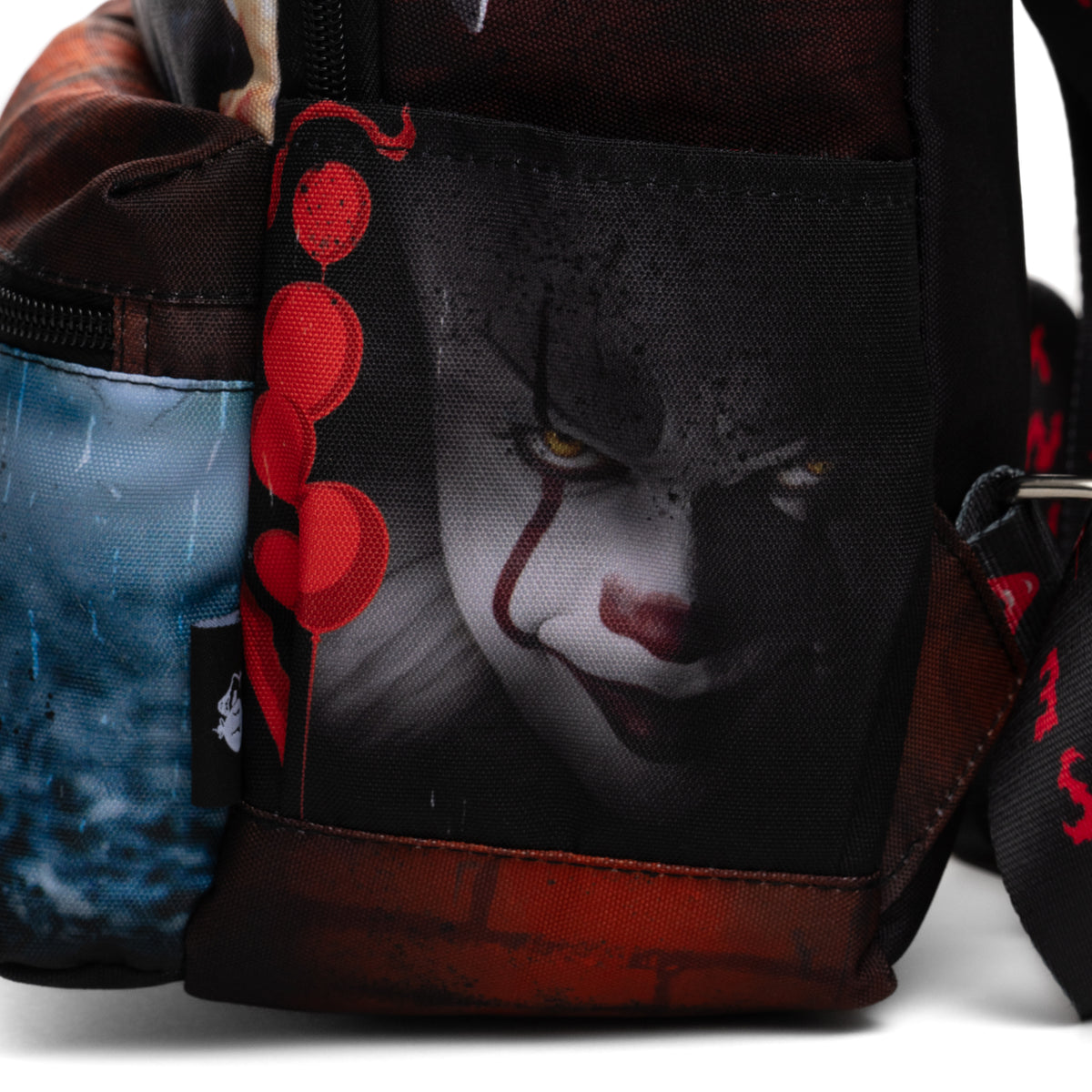 Pennywise from It 13-inch Nylon Mini Small Backpack