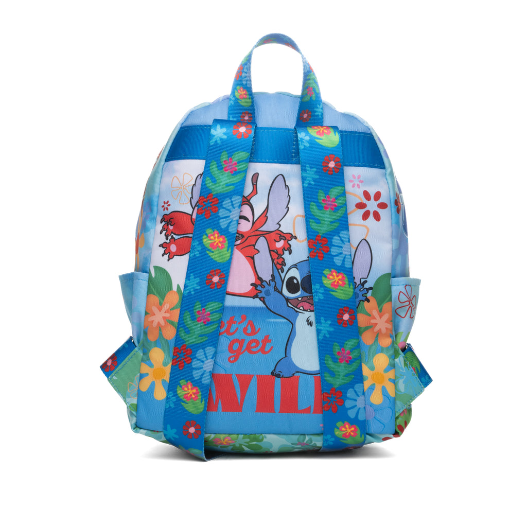Disney Lilo and Stitch - Stitch and Leroy 13-inch Nylon Daypack
