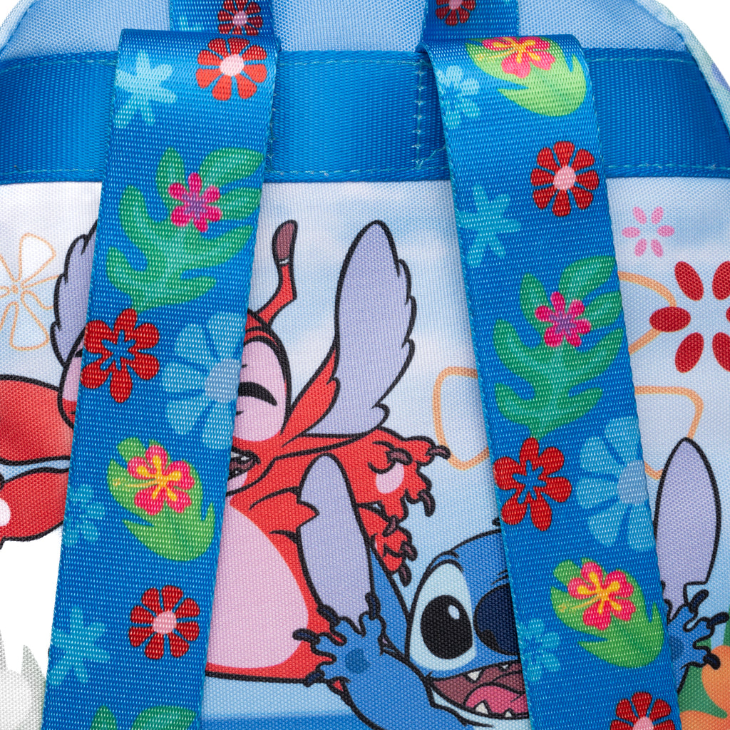 Disney Lilo and Stitch - Stitch and Leroy 13-inch Nylon Daypack