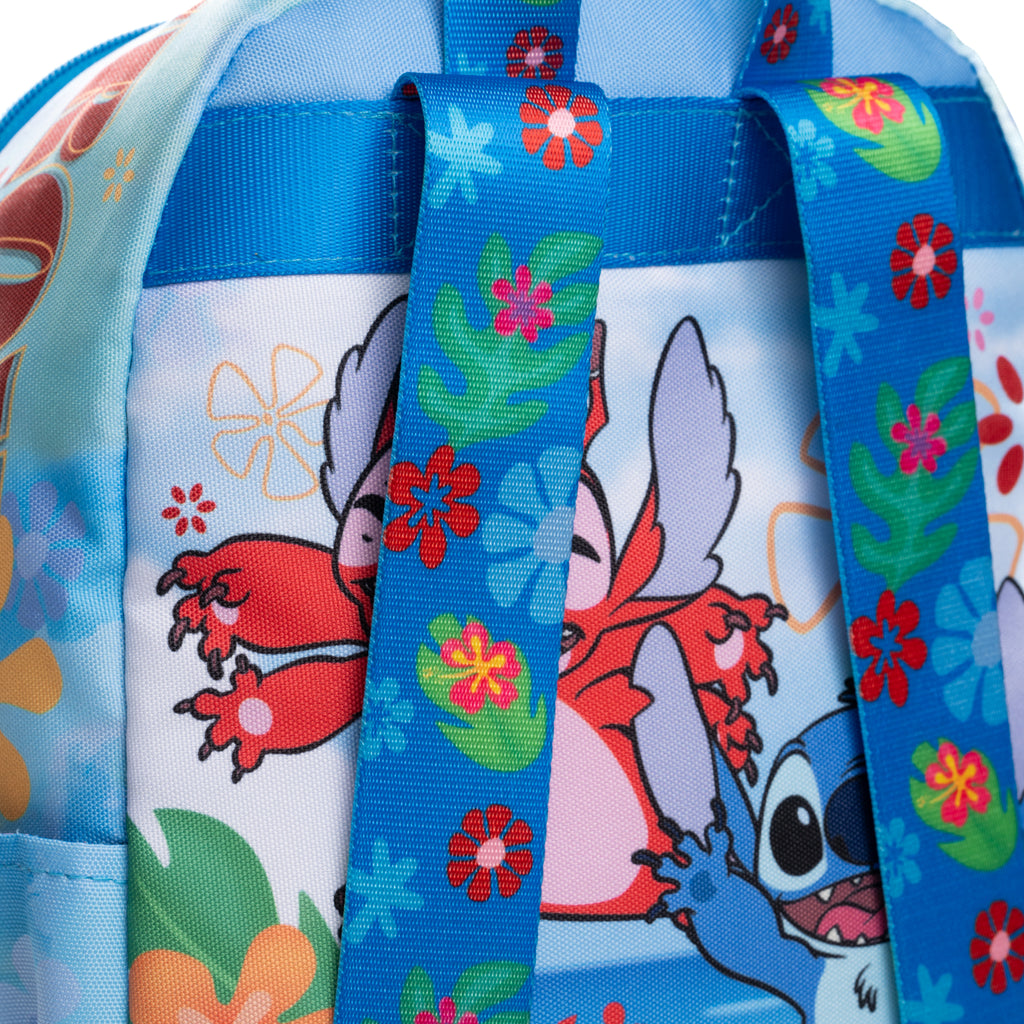 Disney Lilo and Stitch - Stitch and Leroy 13-inch Nylon Daypack