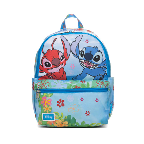 Disney Lilo and Stitch - Stitch and Leroy 13-inch Nylon Daypack