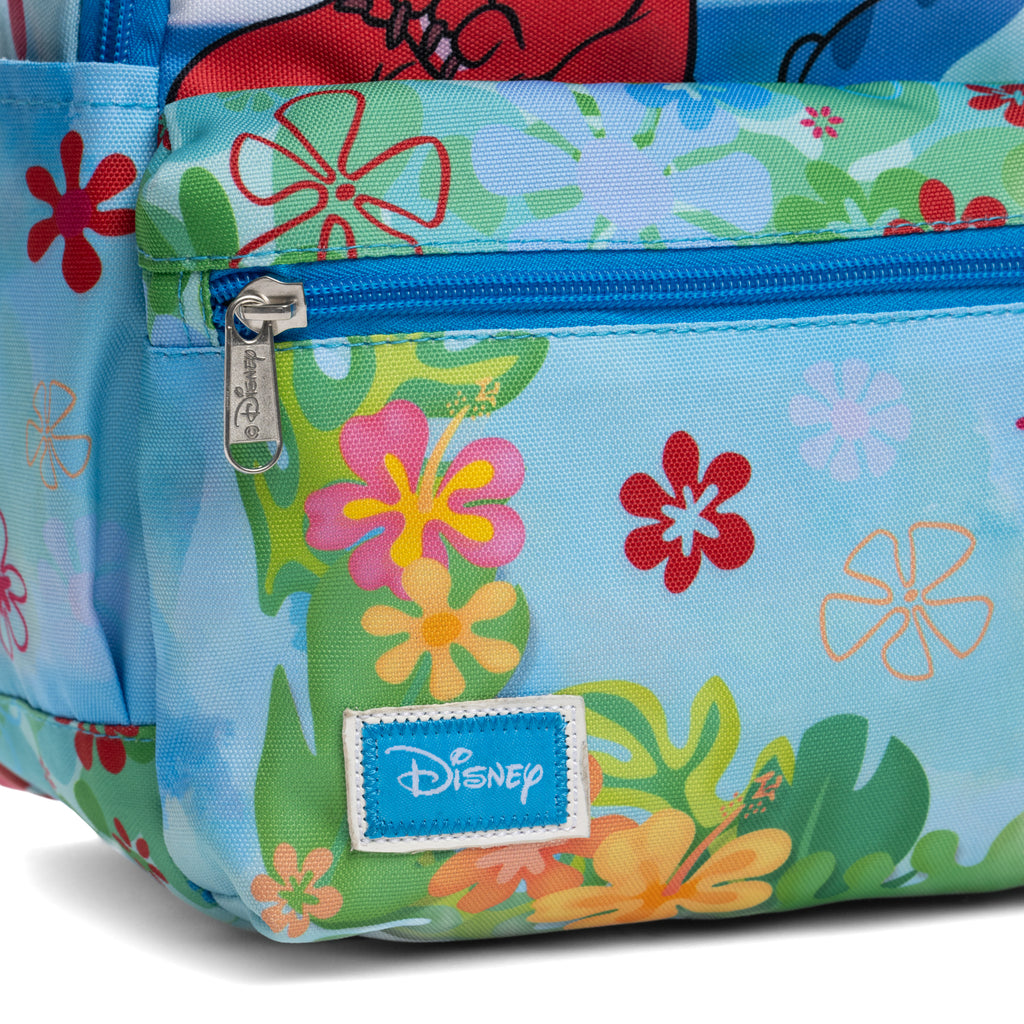 Disney Lilo and Stitch - Stitch and Leroy 13-inch Nylon Daypack
