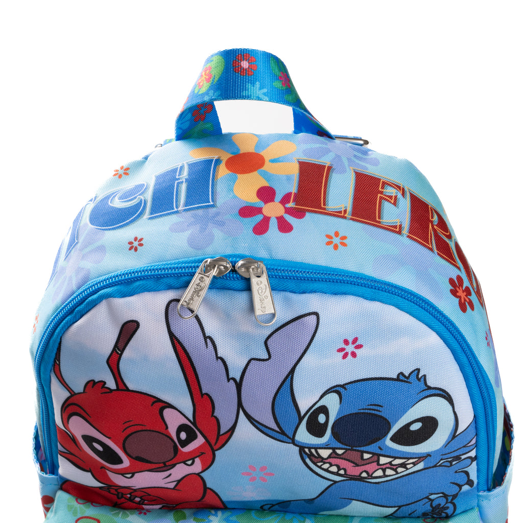Disney Lilo and Stitch - Stitch and Leroy 13-inch Nylon Daypack