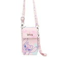 Disney Lilo and Stitch :Angel Crossbody Wallet Cell Phone Wristlet