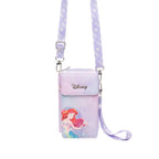 WondaPop Disney Little Mermaid: Ariel Crossbody Wallet Cell Phone Wristlet