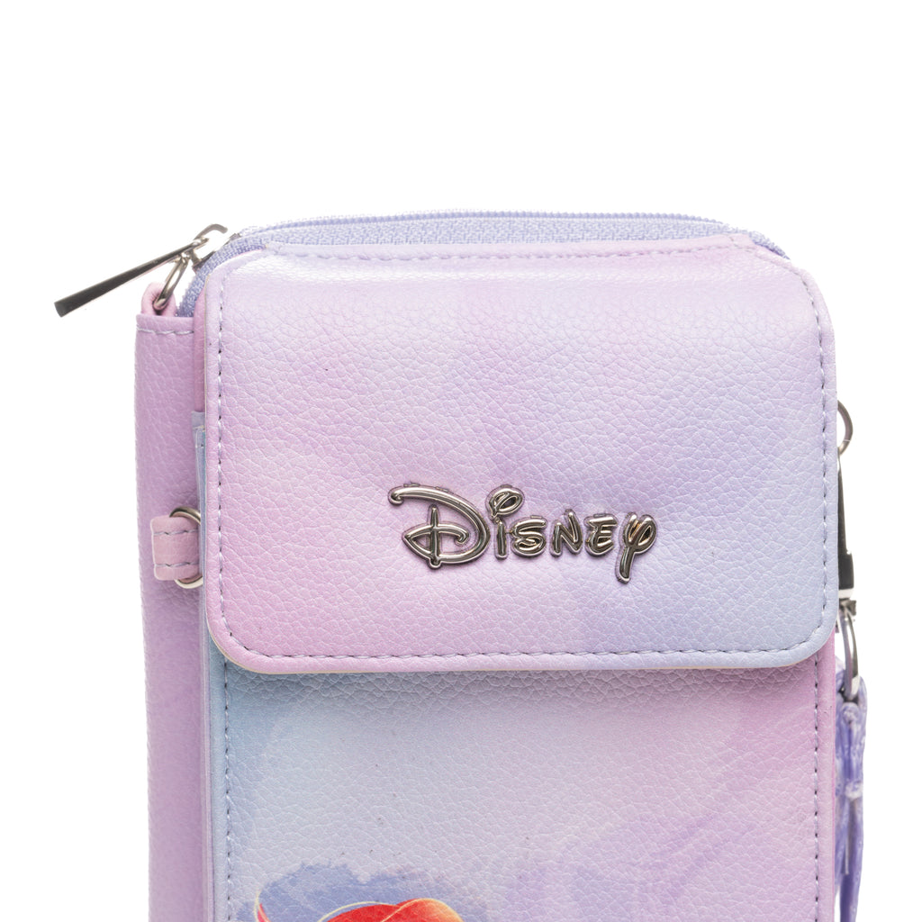 WondaPop Disney Little Mermaid: Ariel Crossbody Wallet Cell Phone Wristlet