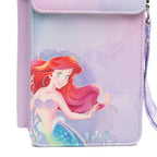 WondaPop Disney Little Mermaid: Ariel Crossbody Wallet Cell Phone Wristlet