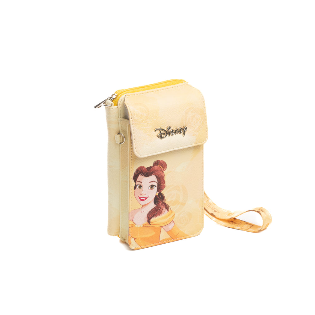 WondaPop Disney Beauty and the Beast: Belle Crossbody Wallet Cell Phone Wristlet