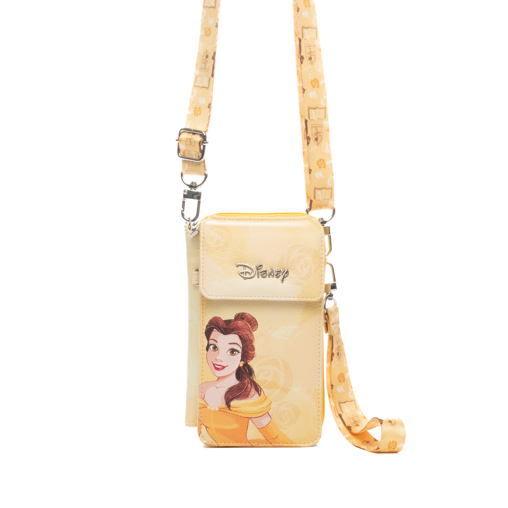WondaPop Disney Beauty and the Beast: Belle Crossbody Wallet Cell Phon