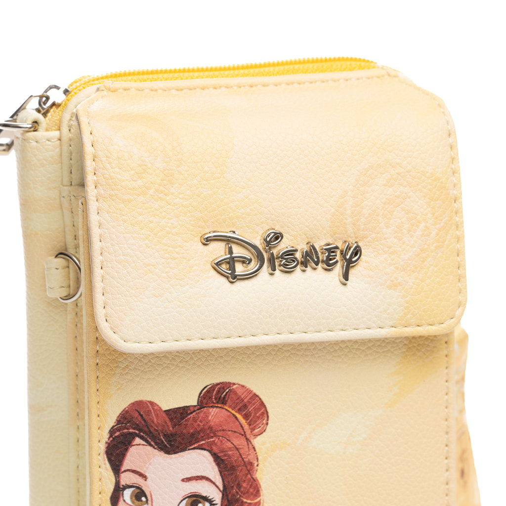 WondaPop Disney Beauty and the Beast: Belle Crossbody Wallet Cell Phone Wristlet