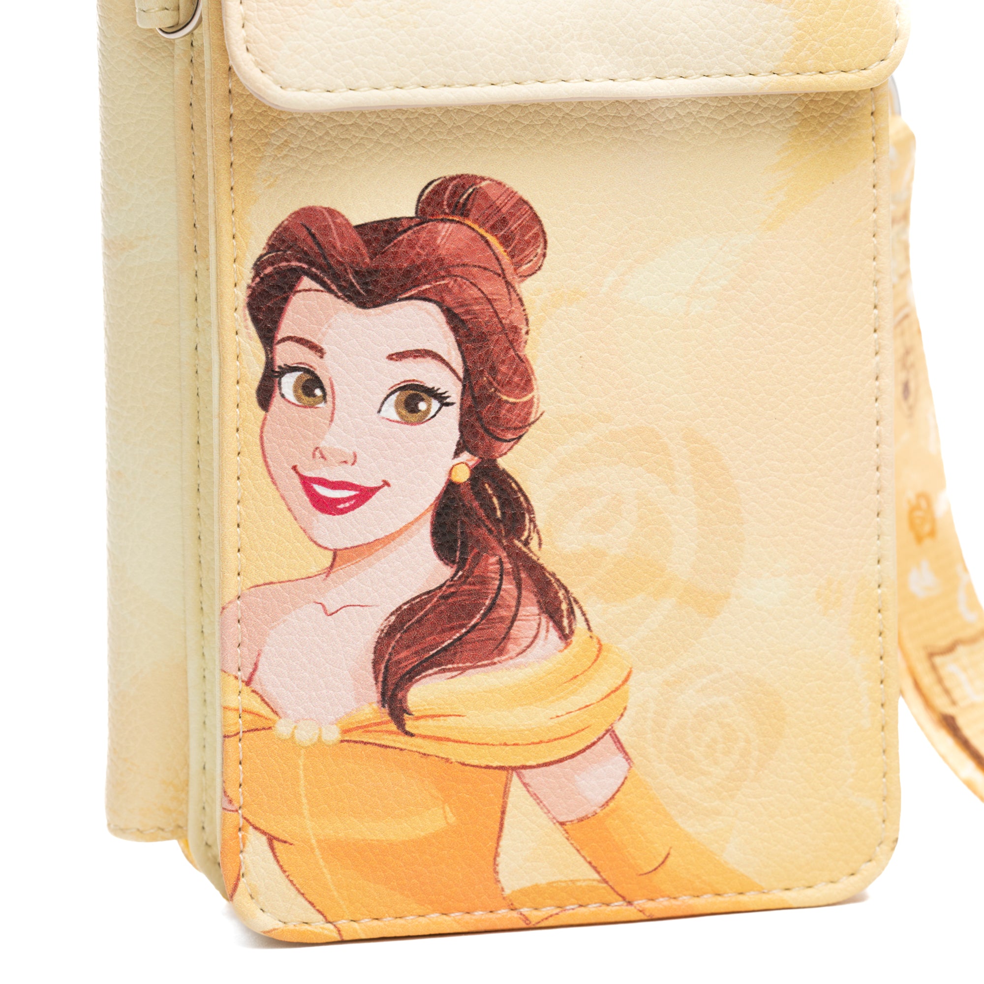 WondaPop Disney Beauty and the Beast: Belle Crossbody Wallet Cell Phone Wristlet