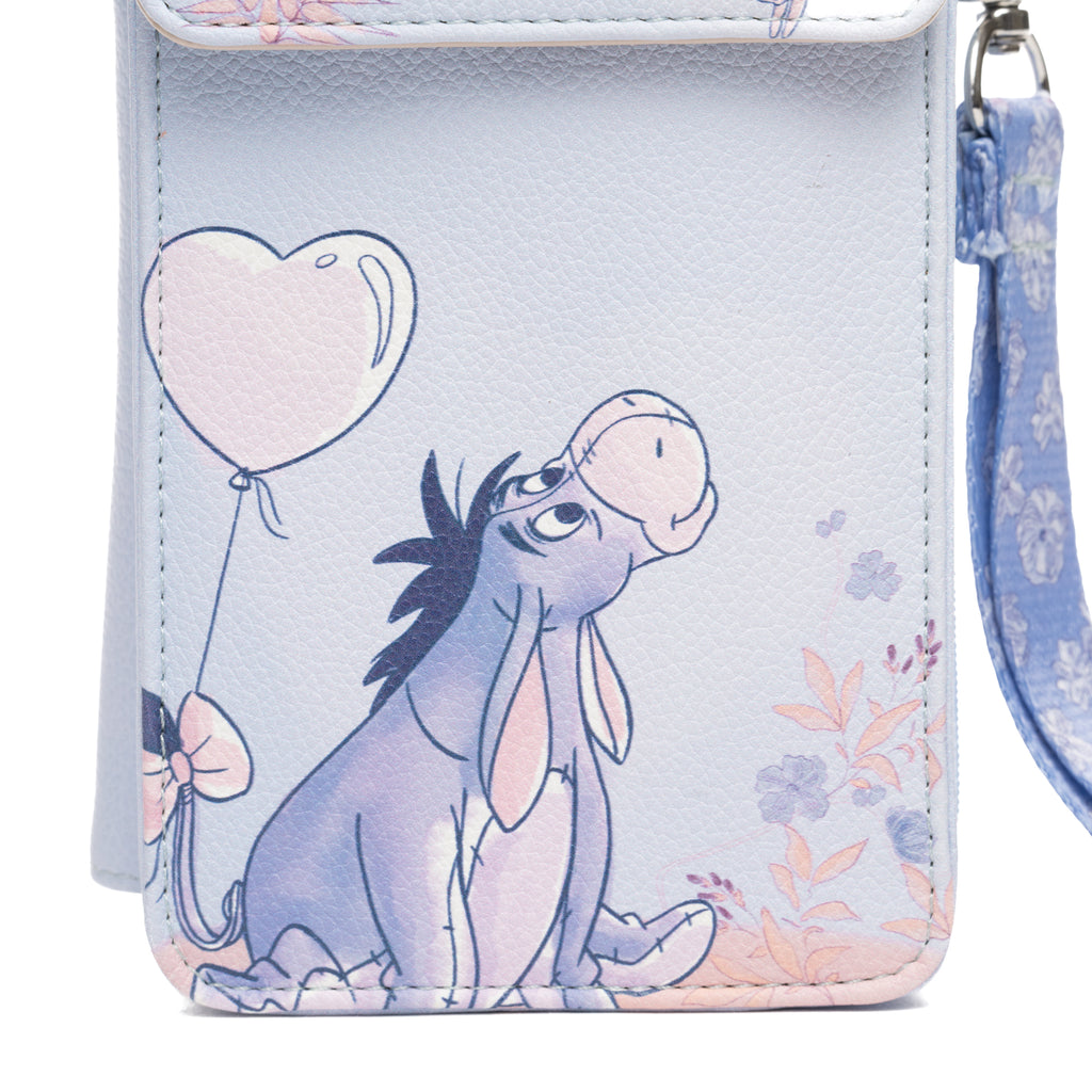 WondaPop Disney Eeyore Crossbody Wallet Cell Phone Wristlet