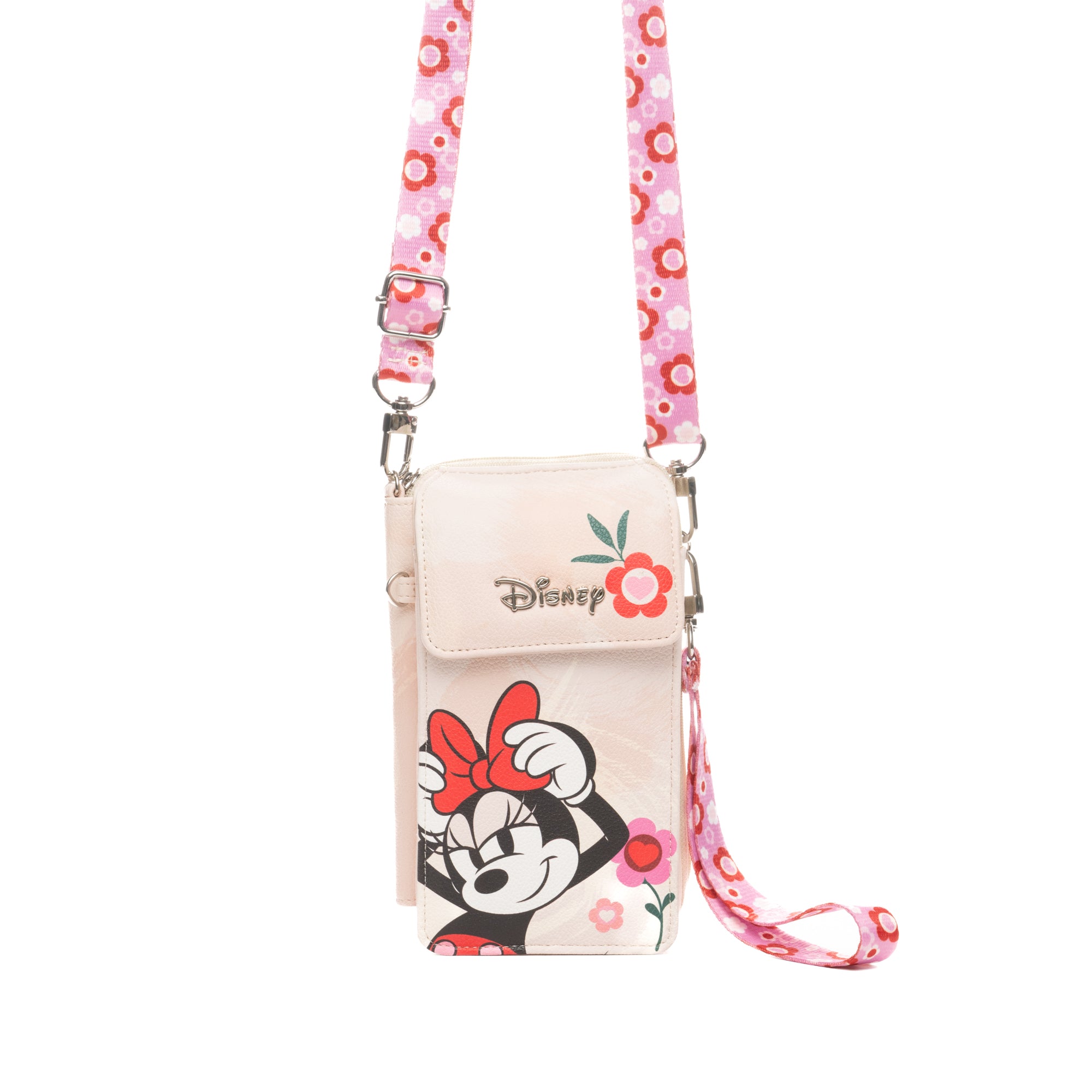 WondaPop Disney Minnie Mouse Crossbody Wallet Cell Phone Wristlet