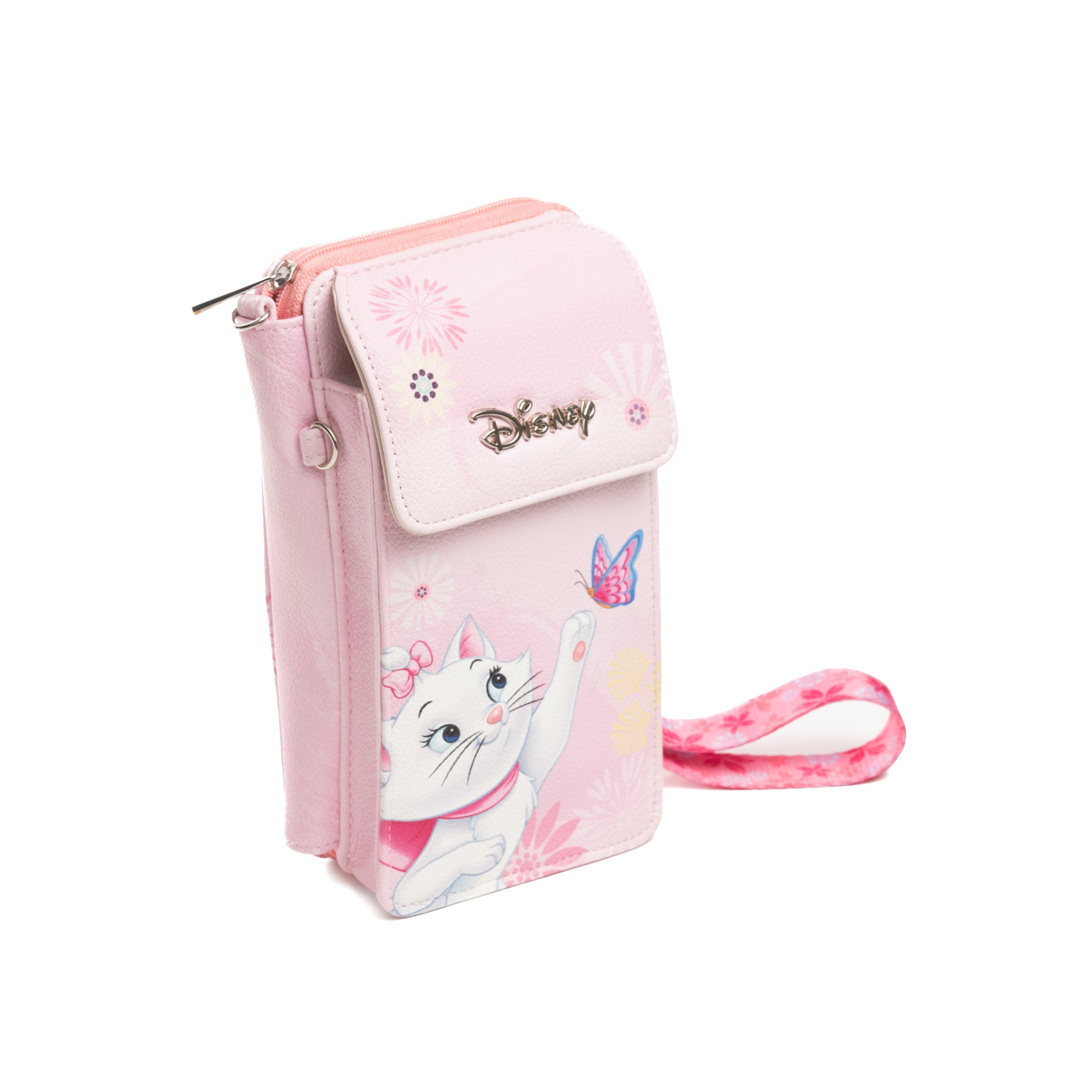 WondaPop Disney Artistocats: Marie Crossbody Wallet Cell Phone Wristlet