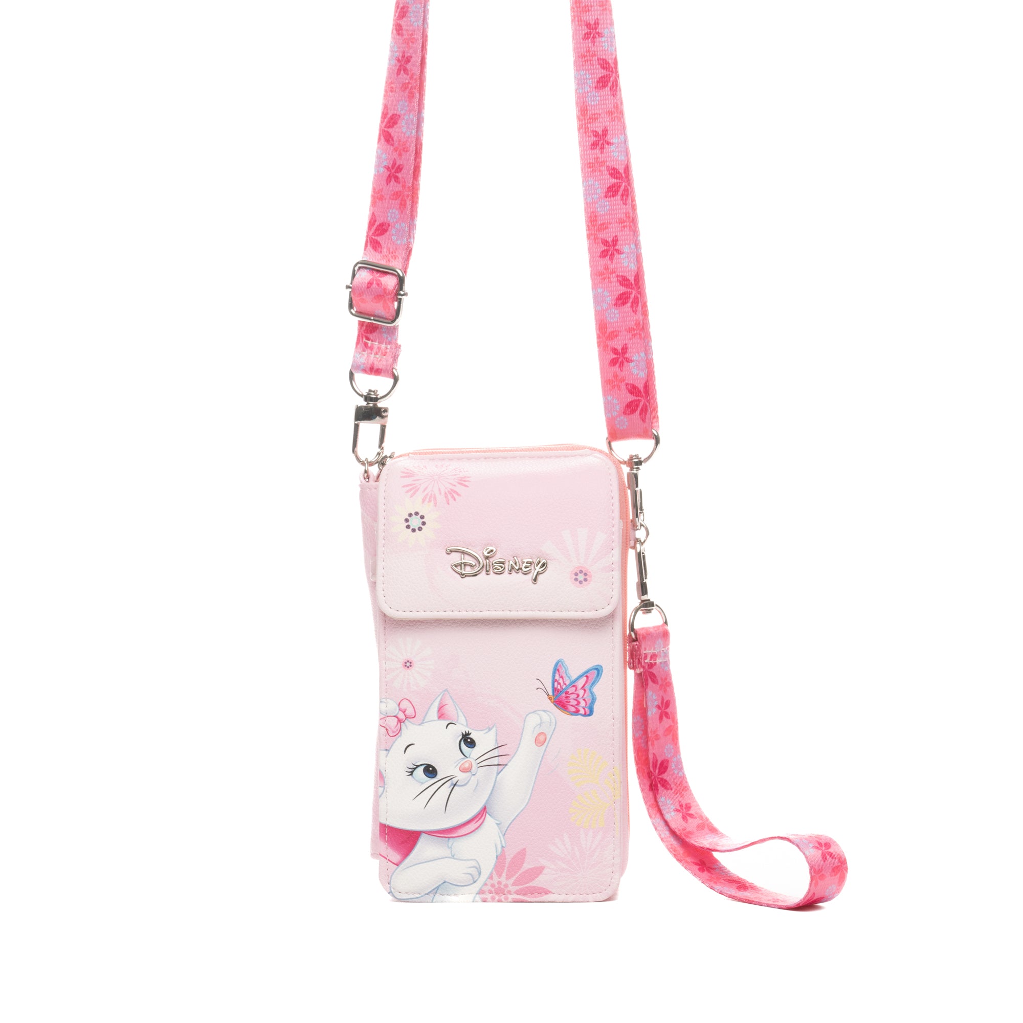 WondaPop Disney Artistocats: Marie Crossbody Wallet Cell Phone Wristlet