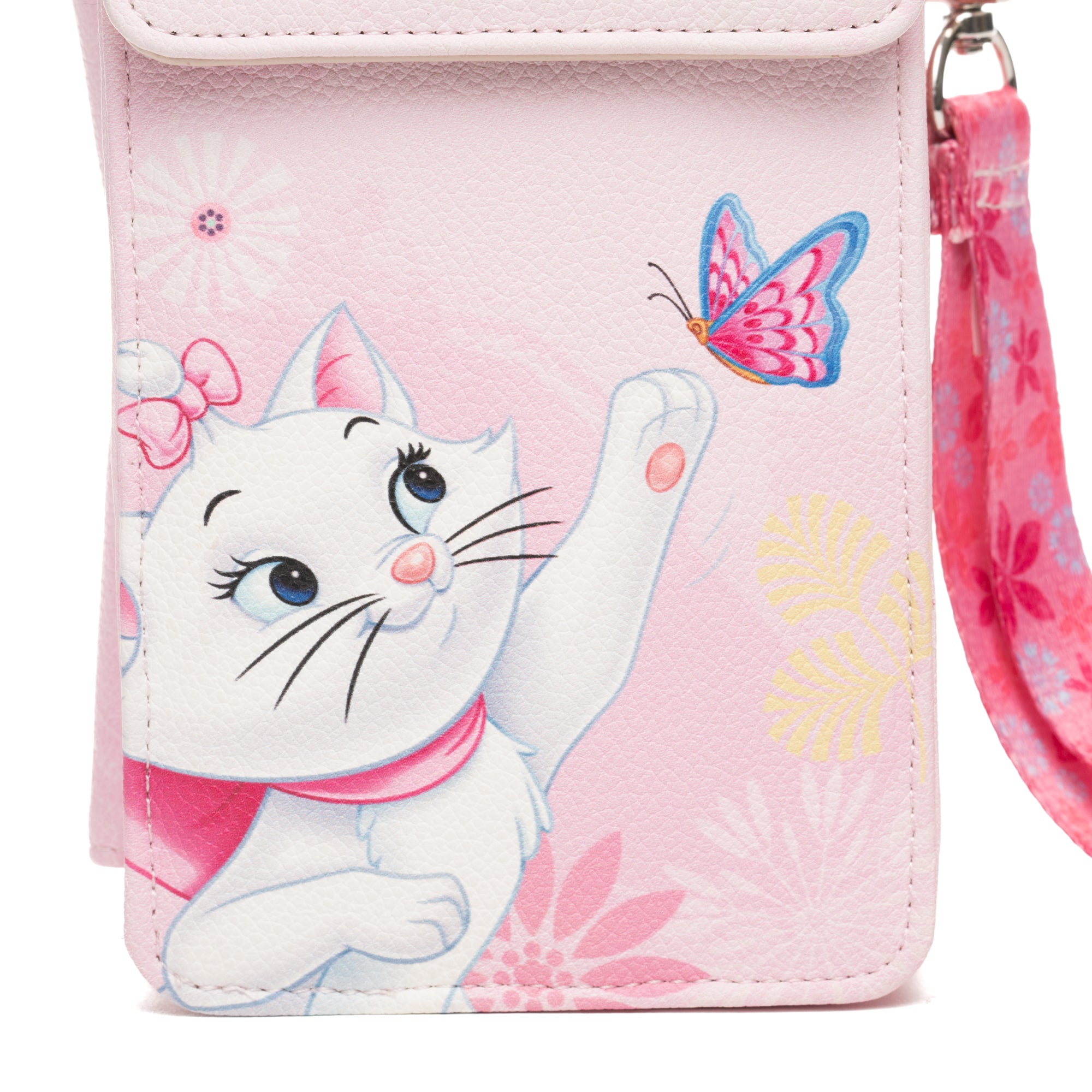 WondaPop Disney Artistocats: Marie Crossbody Wallet Cell Phone Wristlet