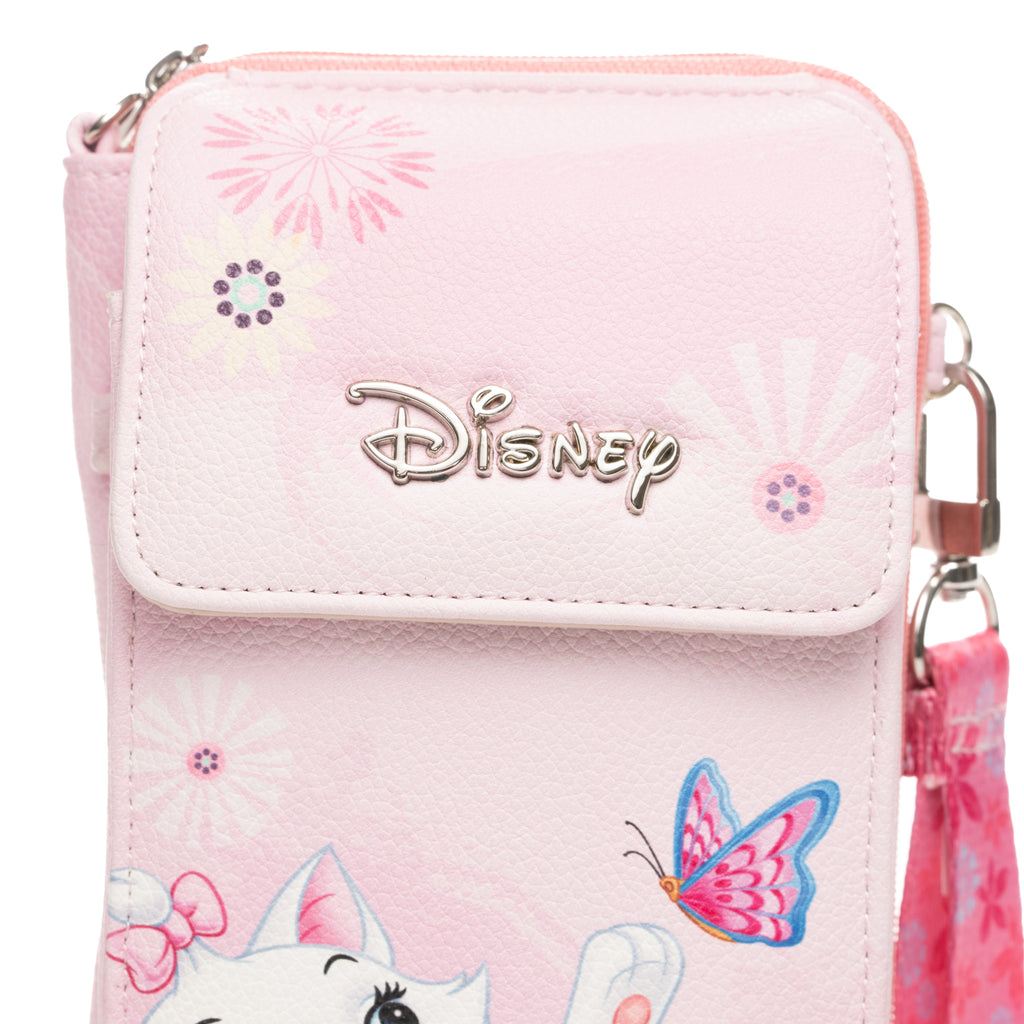 WondaPop Disney Artistocats: Marie Crossbody Wallet Cell Phone Wristlet