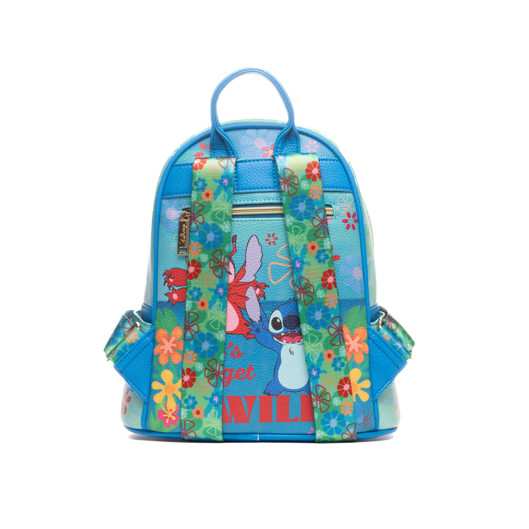 Disney's Lilo and Stitch -- Leroy and Stitch WondaPop 11" Vegan Leather Fashion Mini Backpack