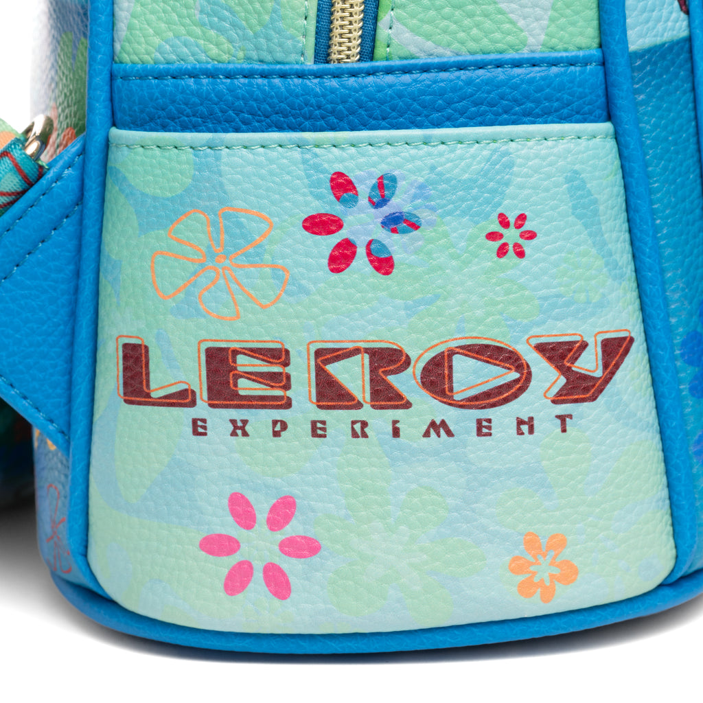 Disney's Lilo and Stitch -- Leroy and Stitch WondaPop 11" Vegan Leather Fashion Mini Backpack