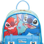Disney's Lilo and Stitch -- Leroy and Stitch WondaPop 11" Vegan Leather Fashion Mini Backpack