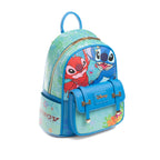 Disney's Lilo and Stitch -- Leroy and Stitch WondaPop 11" Vegan Leather Fashion Mini Backpack