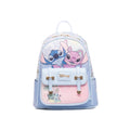 Disney's Lilo and Stitch -- Angel, Stitch and Scrump WondaPop 11" Vegan Leather Fashion Mini Backpack