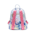 Disney's Lilo and Stitch -- Angel, Stitch and Scrump WondaPop 11" Vegan Leather Fashion Mini Backpack