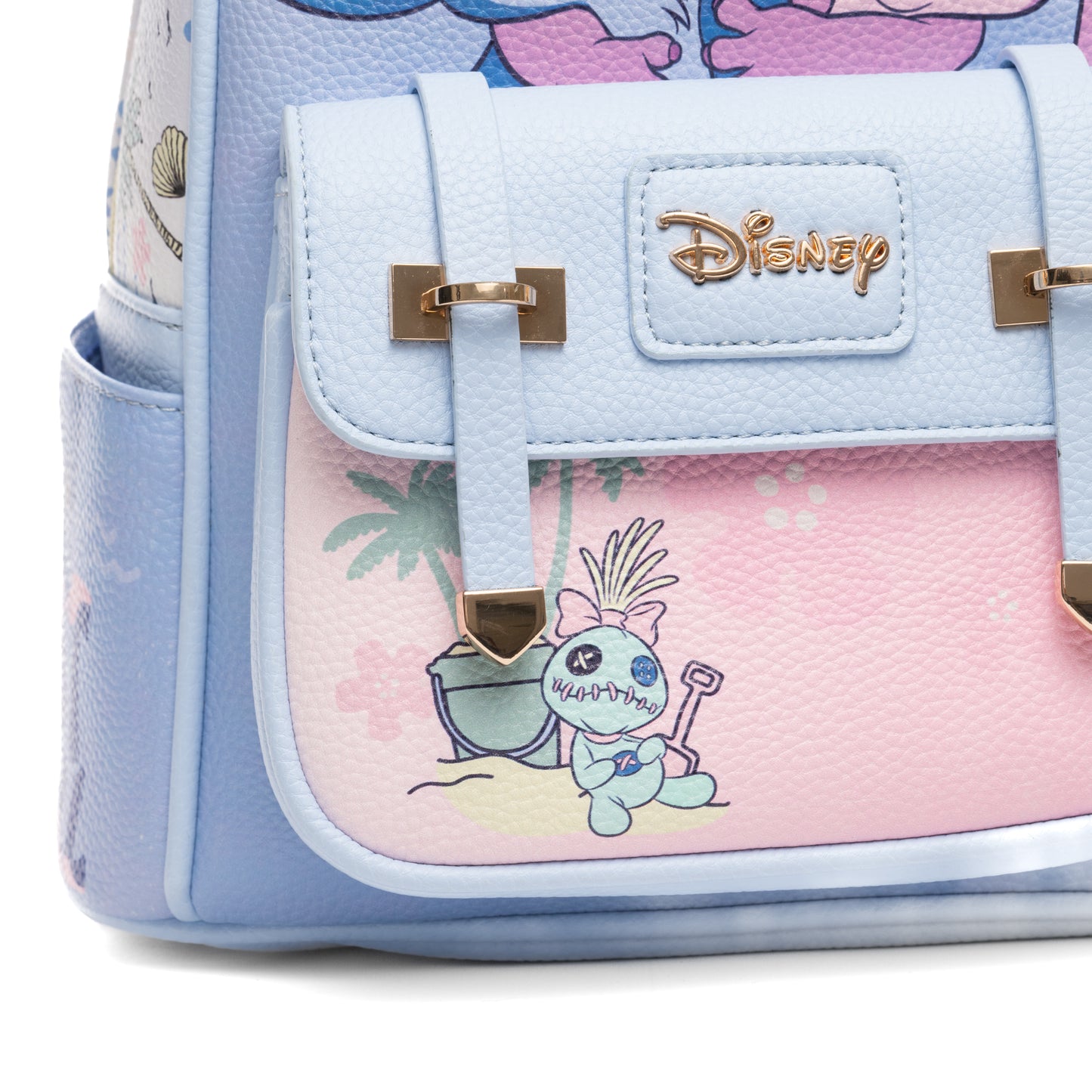 
                  
                    Disney's Lilo and Stitch -- Angel, Stitch and Scrump WondaPop 11" Vegan Leather Fashion Mini Backpack
                  
                
