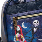 The Nightmare Before Christmas Jack & Friends WondaPop 11" Vegan Leather Fashion Mini Backpack