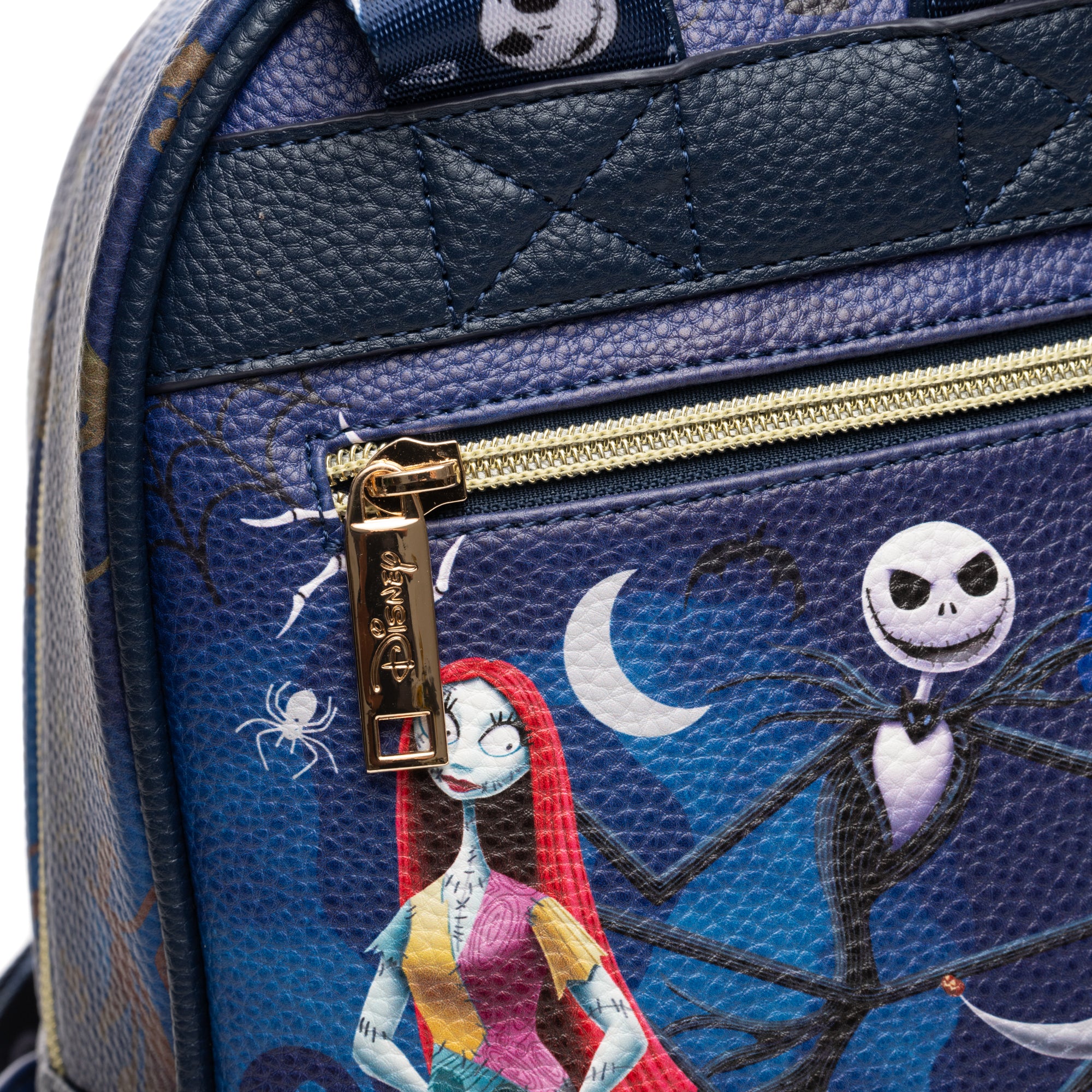 The Nightmare Before Christmas Jack & Friends WondaPop 11" Vegan Leather Fashion Mini Backpack