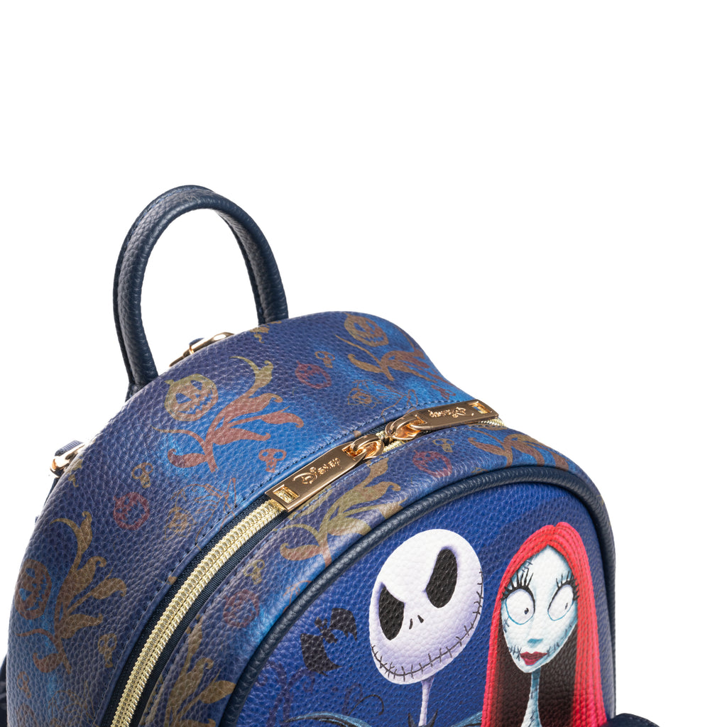 The Nightmare Before Christmas Jack & Friends WondaPop 11" Vegan Leather Fashion Mini Backpack