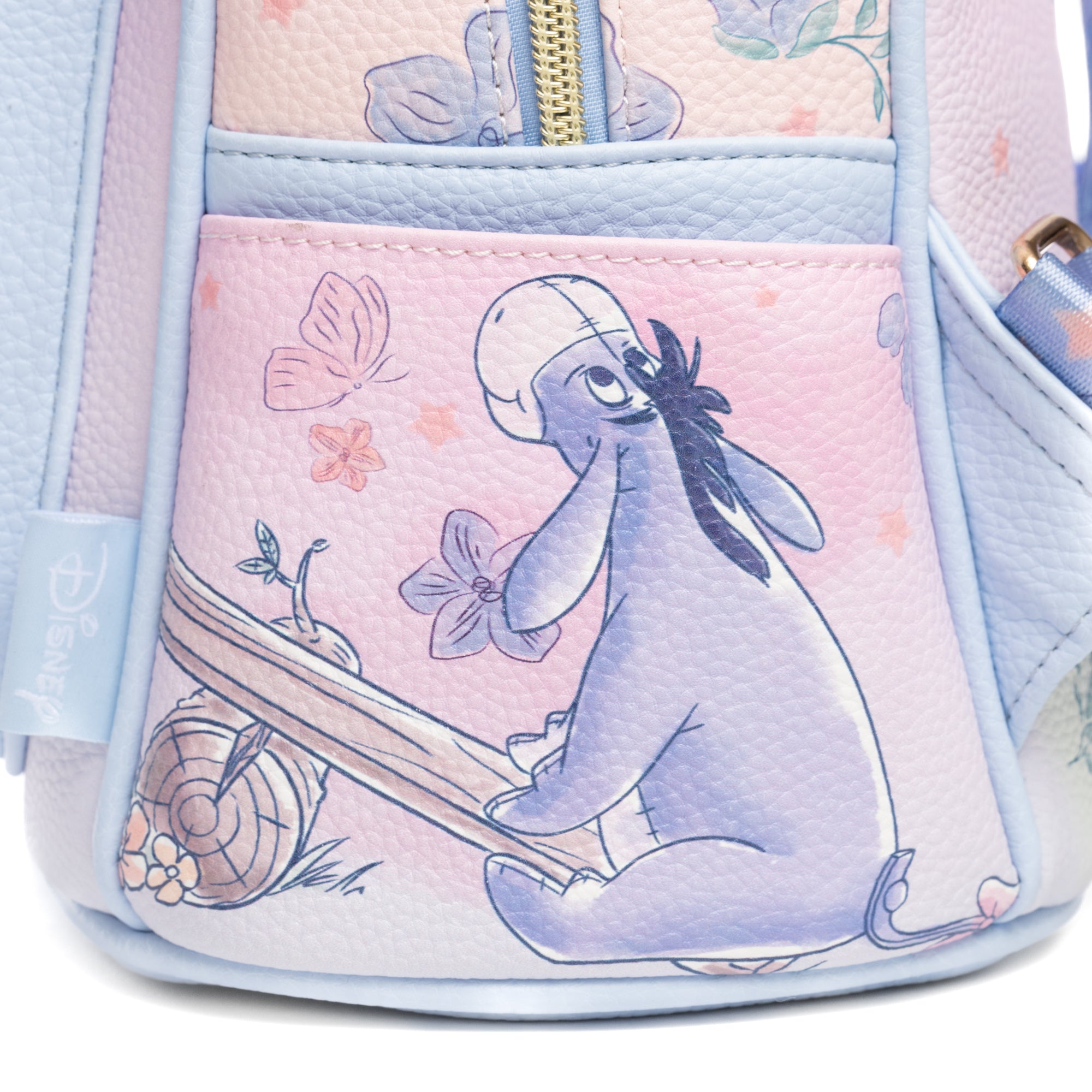 Winnie the Pooh -- Pooh and Eeyore WondaPop 11" Vegan Leather Fashion Mini Backpack