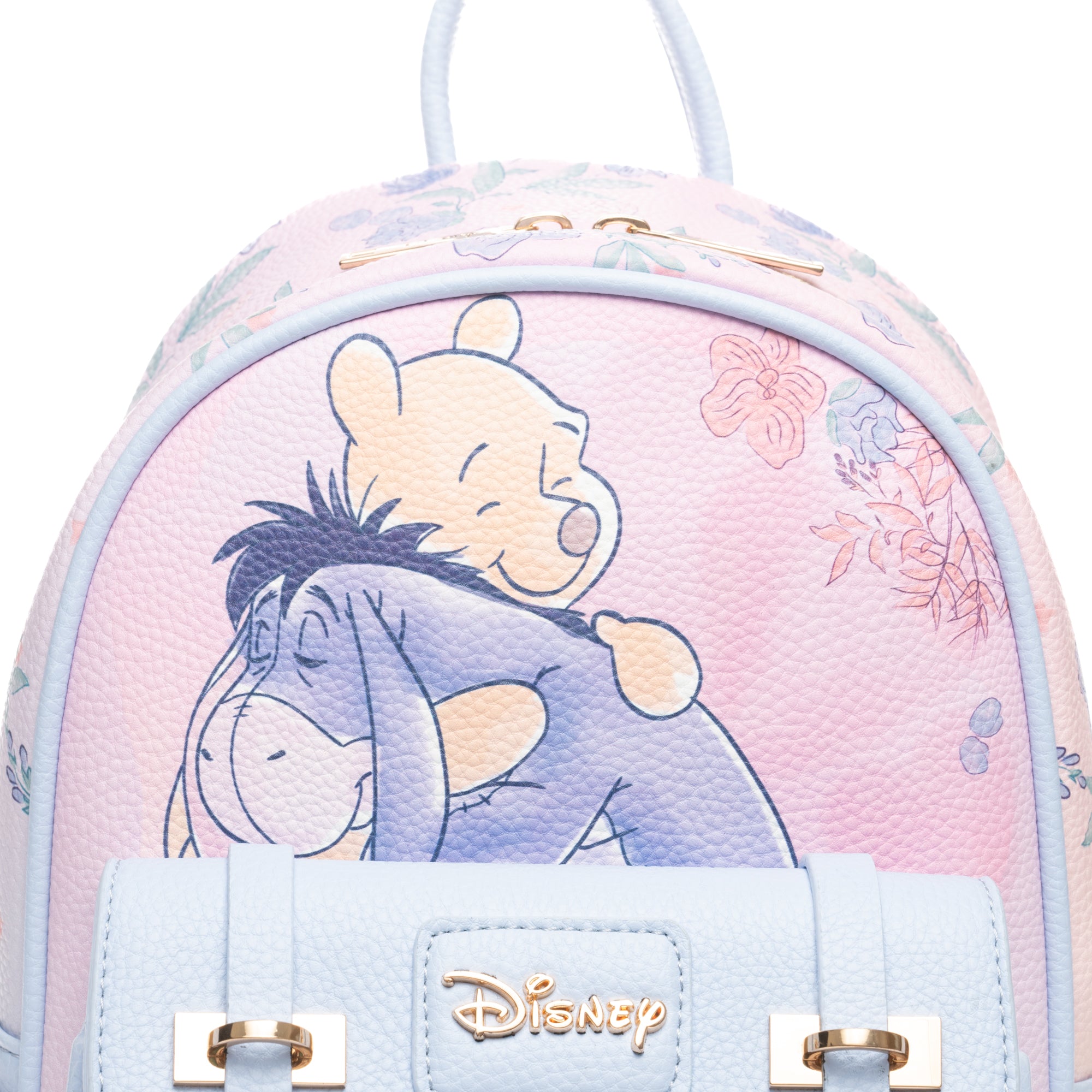 Winnie the Pooh -- Pooh and Eeyore WondaPop 11" Vegan Leather Fashion Mini Backpack