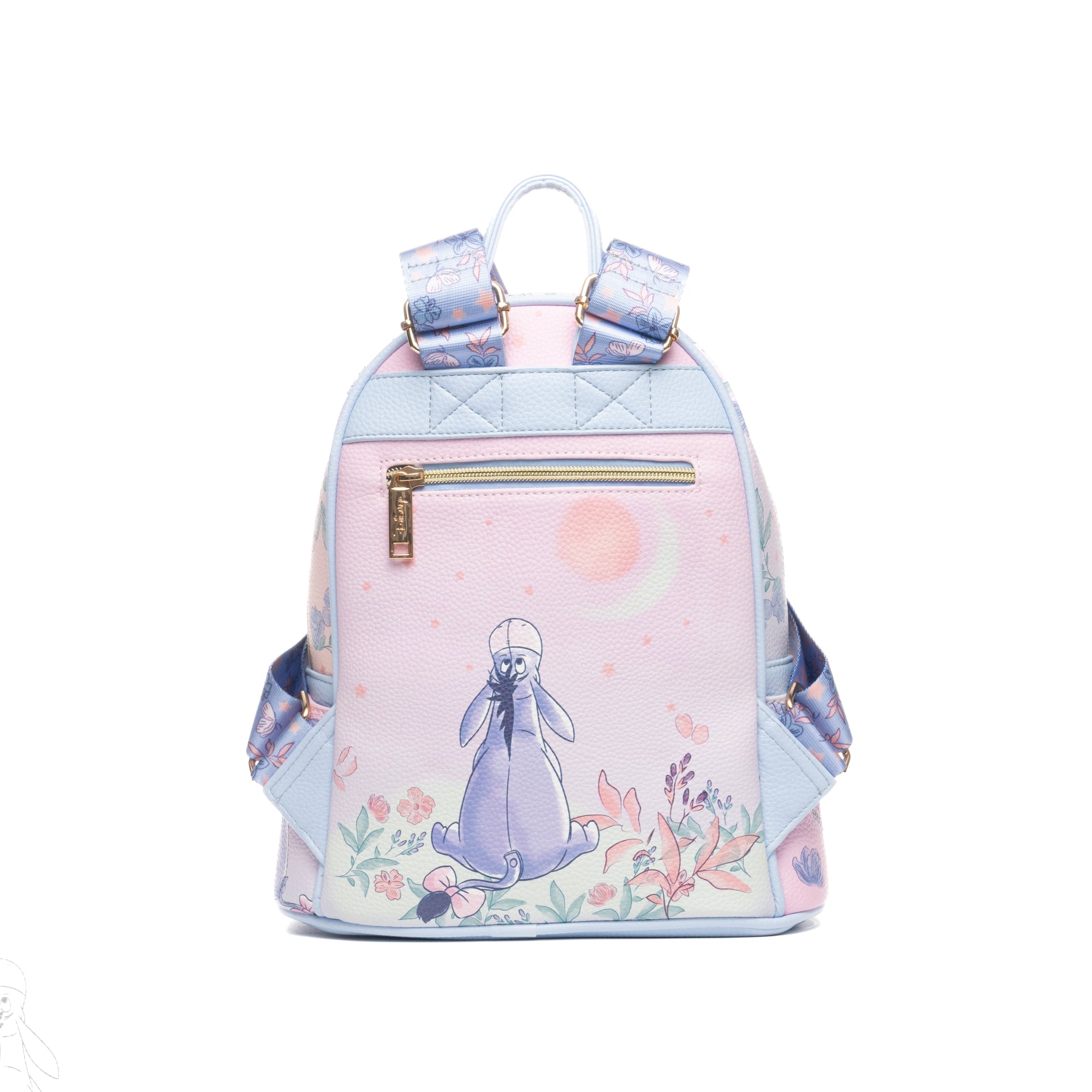 Winnie the Pooh -- Pooh and Eeyore WondaPop 11" Vegan Leather Fashion Mini Backpack