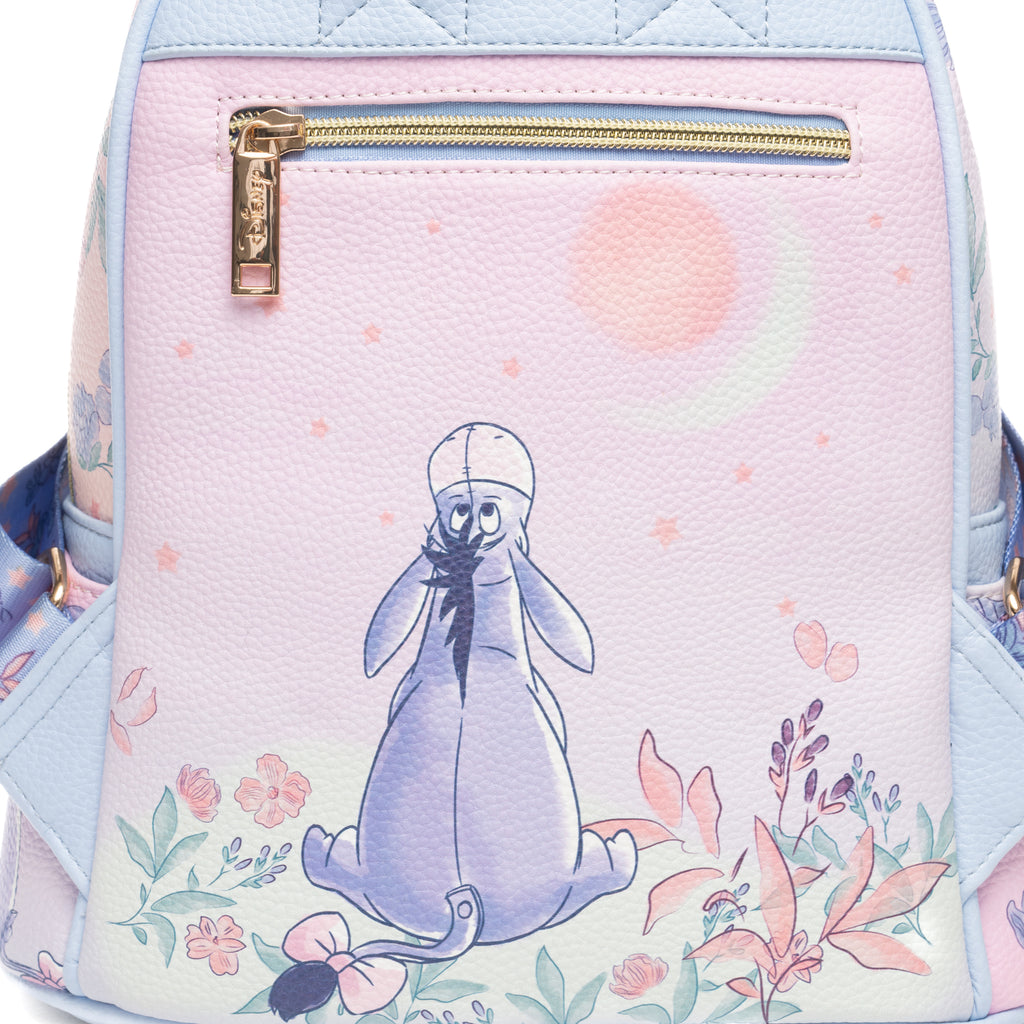 Winnie the Pooh -- Pooh and Eeyore WondaPop 11" Vegan Leather Fashion Mini Backpack