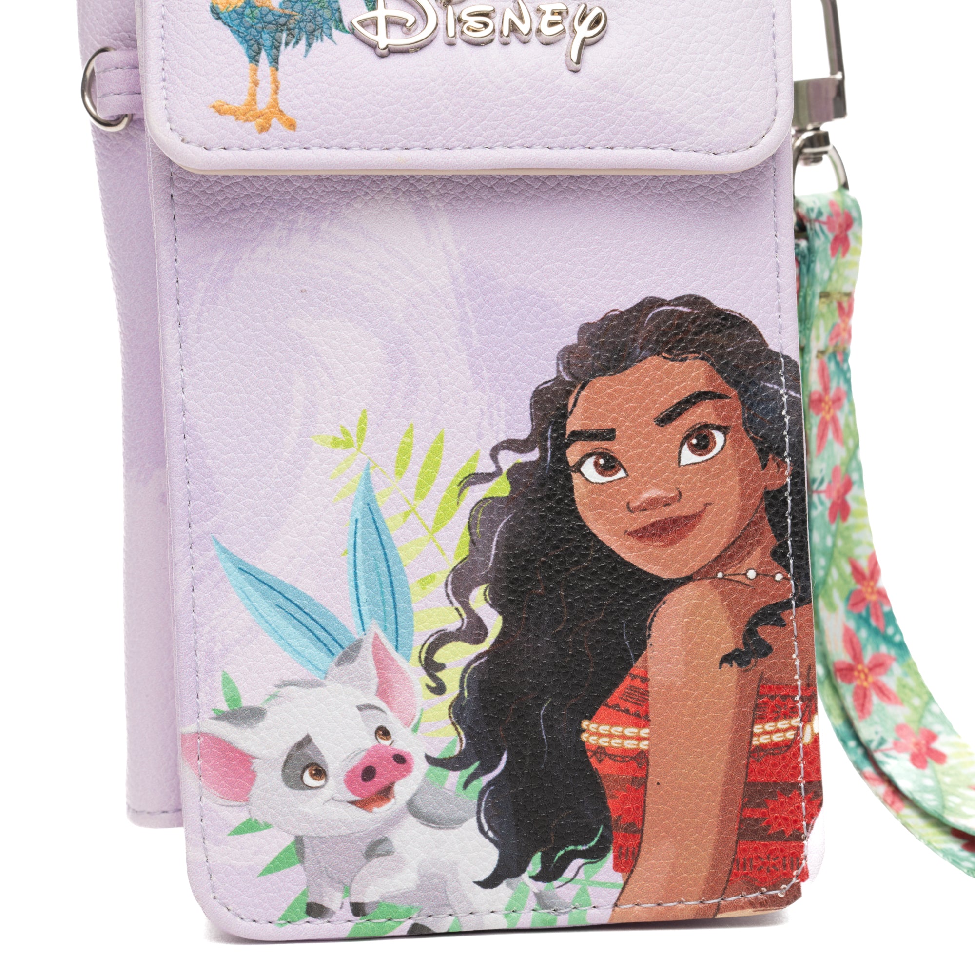 WondaPop Disney Moana Crossbody Wallet Cell Phone Wristlet