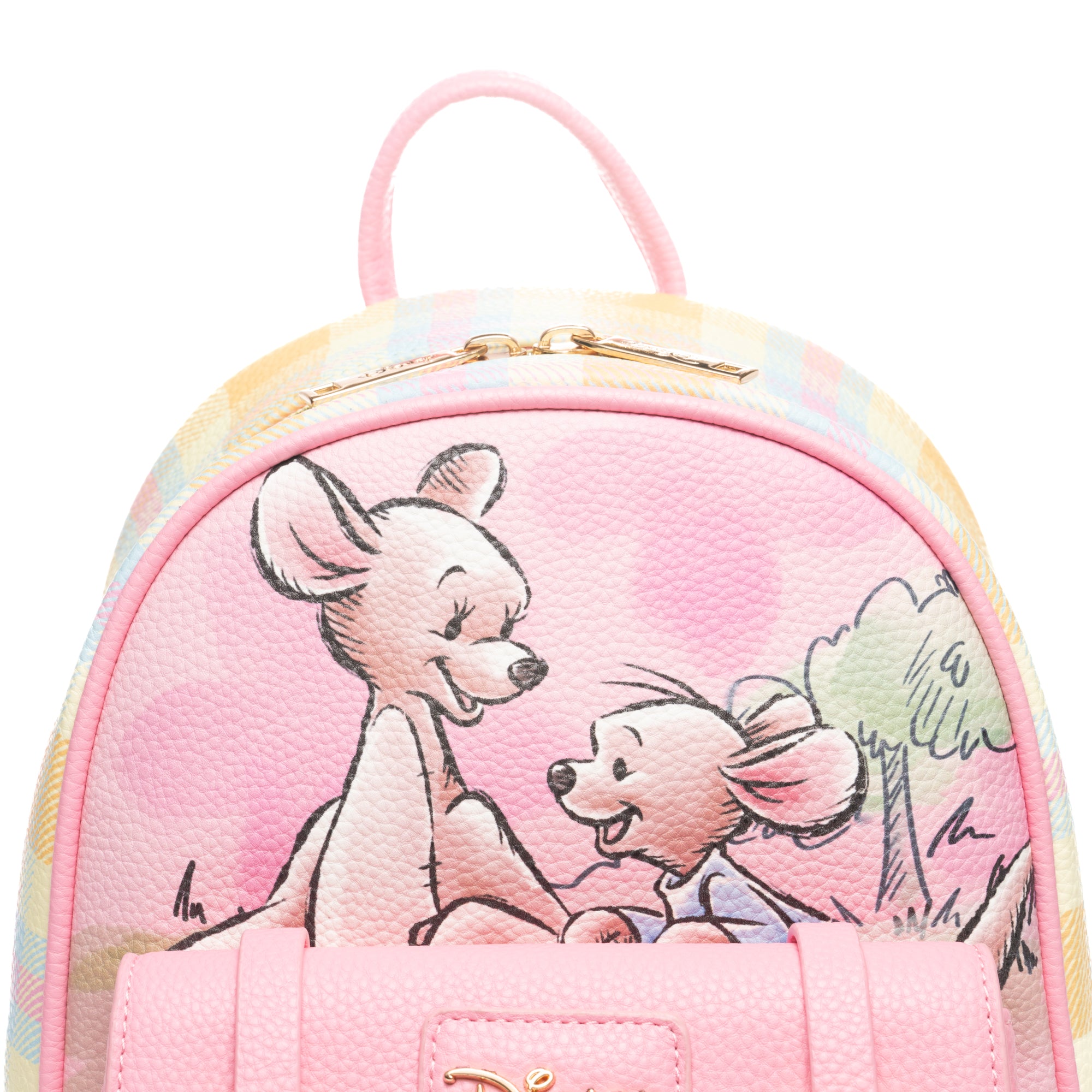Winnie the Pooh - Kanga and Roo WondaPop 11" Vegan Leather Fashion Mini Backpack