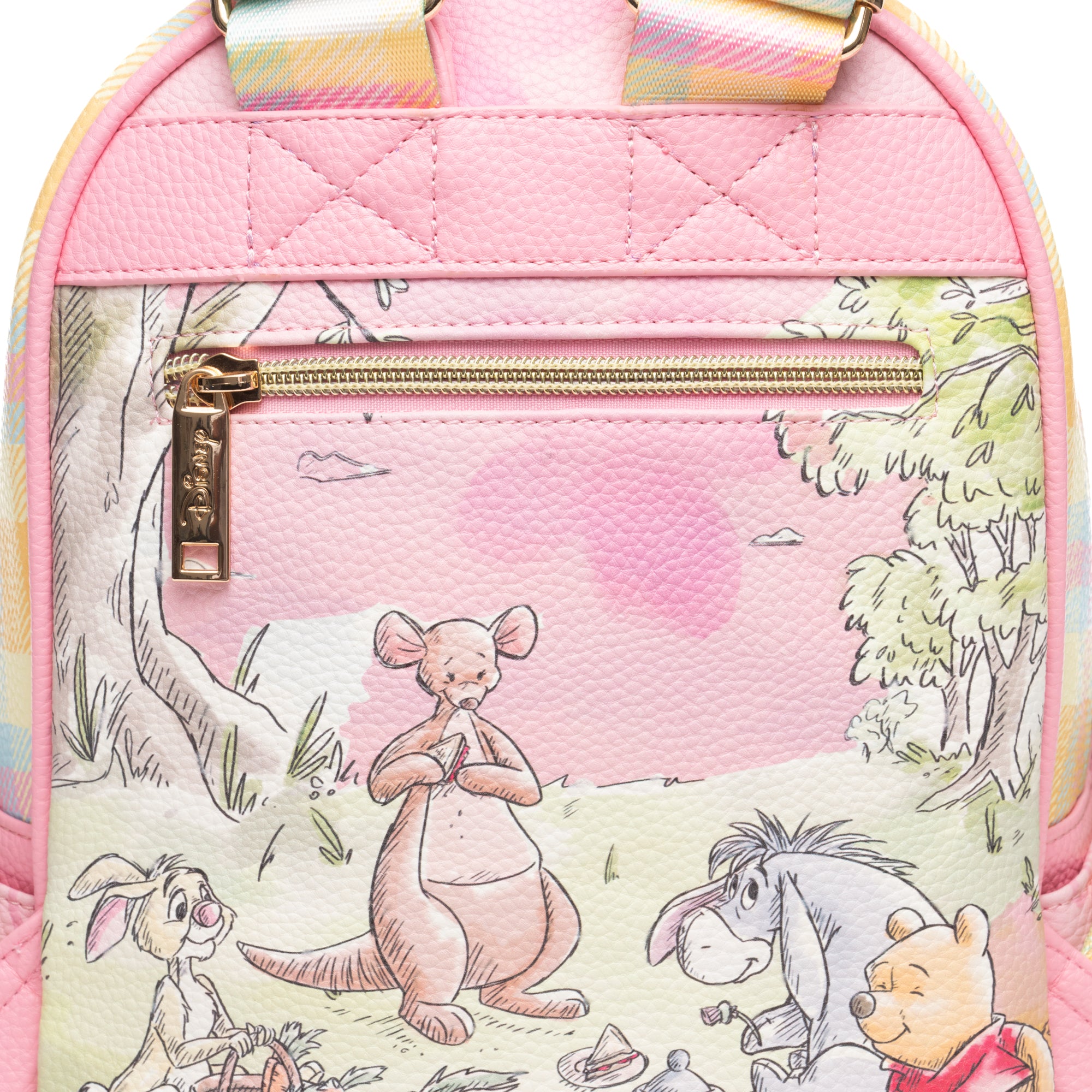 Winnie the Pooh - Kanga and Roo WondaPop 11" Vegan Leather Fashion Mini Backpack