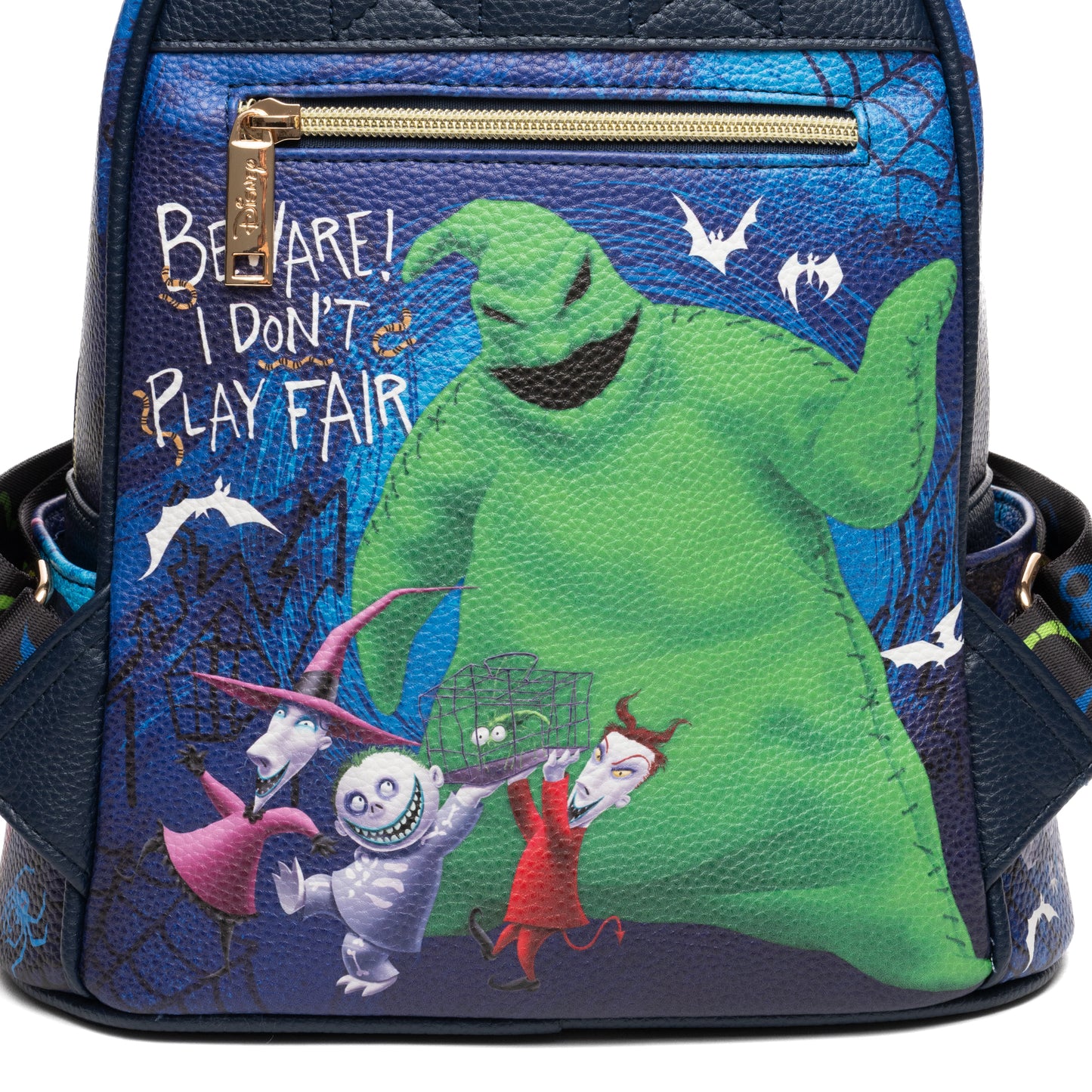 
                  
                    The Nightmare Before Christmas Oogie Boogie "I Don't Play Fair" WondaPop 11" Vegan Leather Fashion Mini Backpack
                  
                