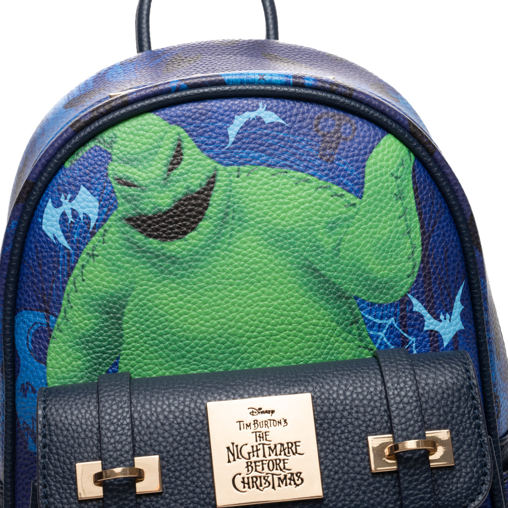 The Nightmare Before Christmas Oogie Boogie "I Don't Play Fair" WondaPop 11" Vegan Leather Fashion Mini Backpack